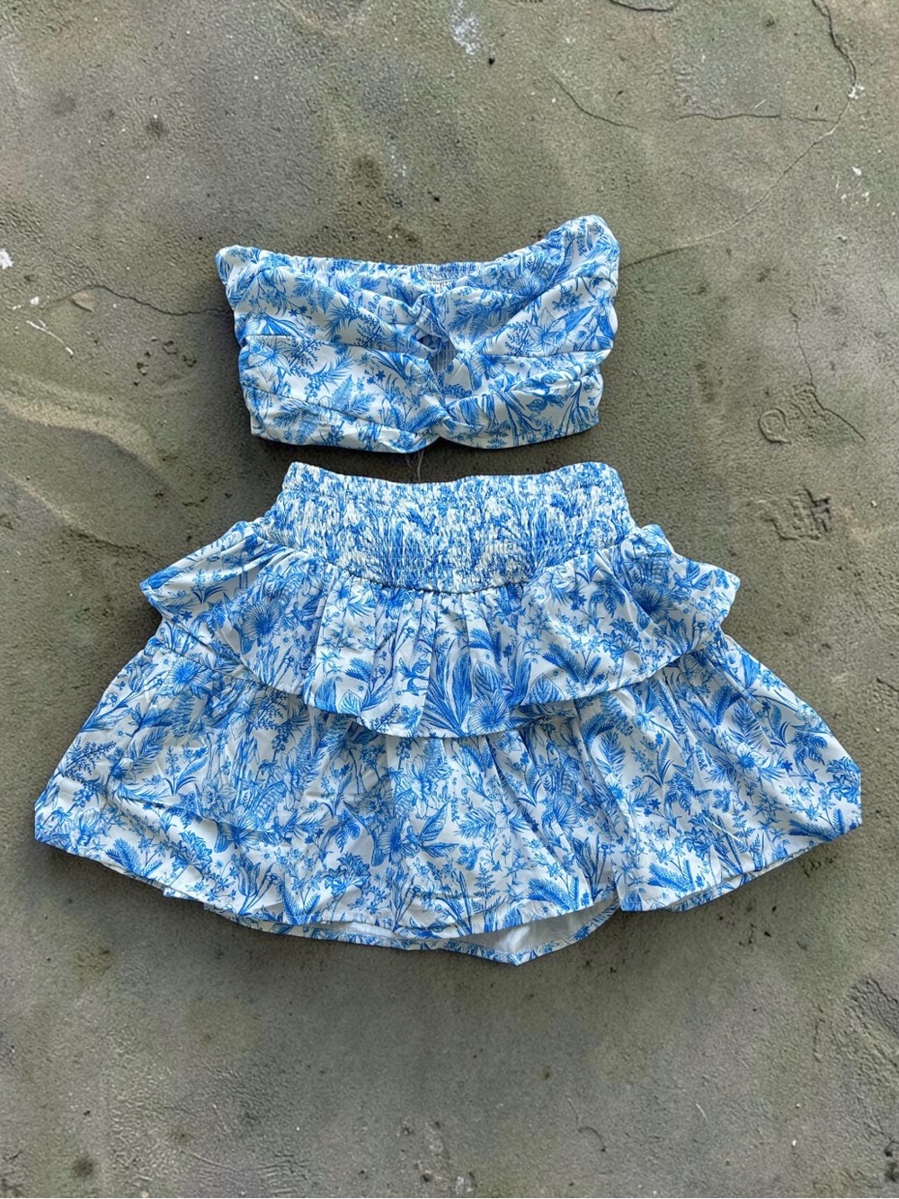 SHEIN 2 pc top & skort size XS